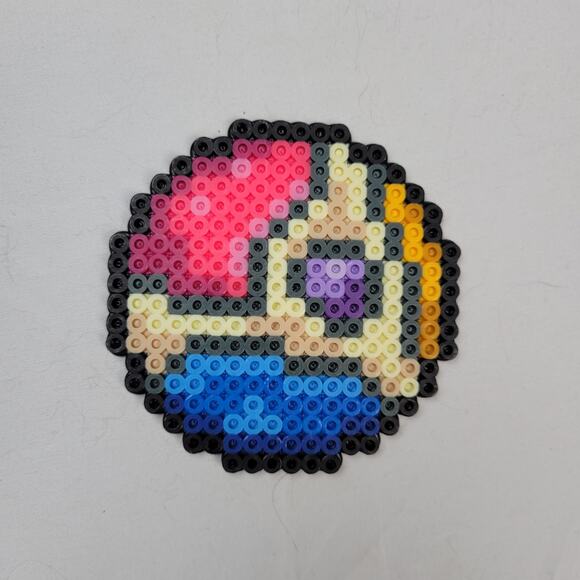 Pester Ball Perler Bead Pixel Art - Picture 2 of 2